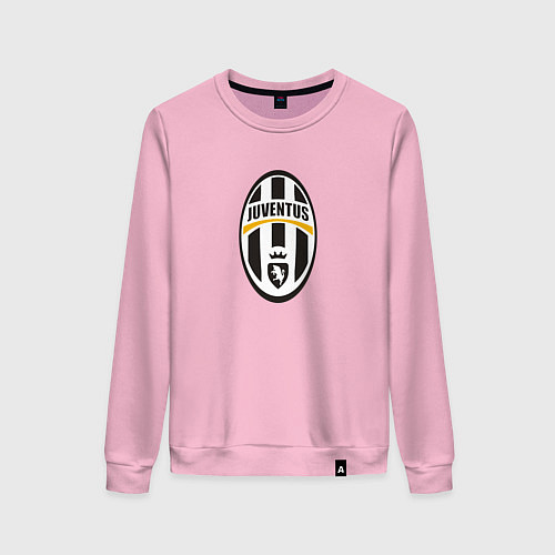 Женский свитшот Juventus sport fc / Светло-розовый – фото 1