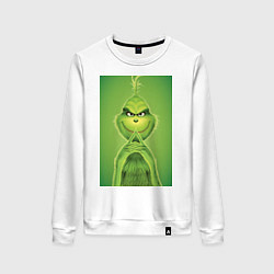 Женский свитшот Коварный Гринч похититель Рождества