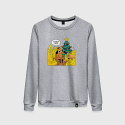 Женский свитшот 2024 - this is fine