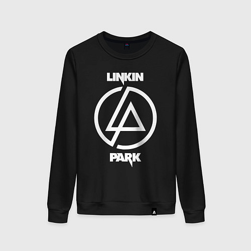 Женский свитшот Linkin Park logo / Черный – фото 1