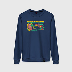 Женский свитшот Больше космоса