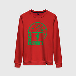 Женский свитшот Boston basketball