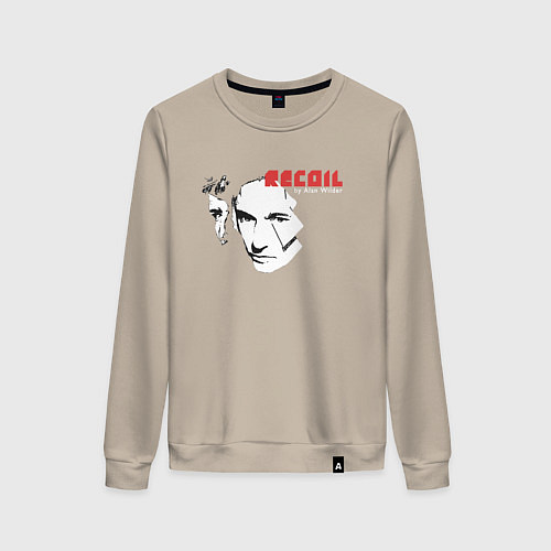 Женский свитшот Recoil - Alan Wilder from Depeche Mode / Миндальный – фото 1