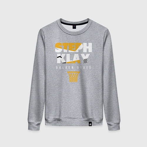 Женский свитшот Steph and Klay / Меланж – фото 1