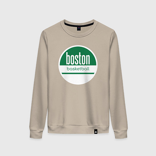 Женский свитшот Boston basket / Миндальный – фото 1