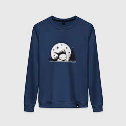 Женский свитшот Милый спящий дракон