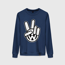 Женский свитшот Volkswagen peace