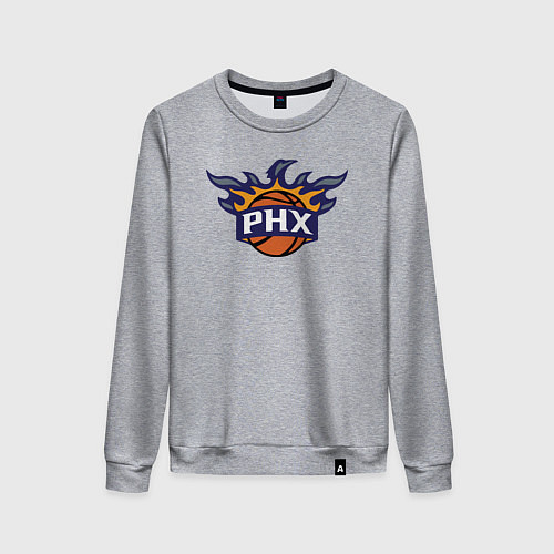 Женский свитшот Phoenix Suns fire / Меланж – фото 1