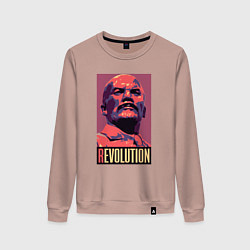Женский свитшот Lenin revolution