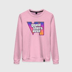 Женский свитшот Grand theft auto VI