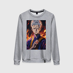 Женский свитшот Satoru Gojo магическая битва