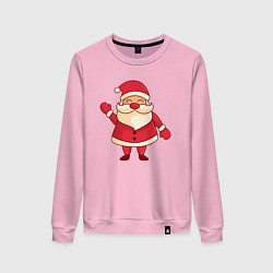 Женский свитшот Радостный Дед мороз