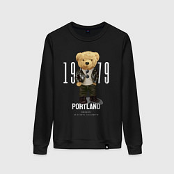 Женский свитшот Плюшевый медведь portland