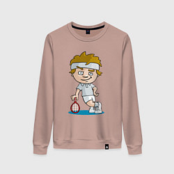 Женский свитшот Теннисист