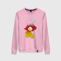 Женский свитшот Осетия и герб