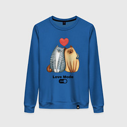 Женский свитшот Режим любви включён