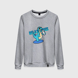 Женский свитшот Релаксаурус за работой Palworld