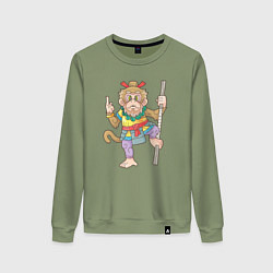 Женский свитшот Царь обезьян