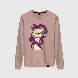 Женский свитшот Кобра вьется вокруг руки механика