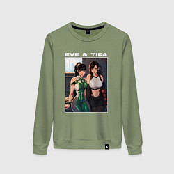 Женский свитшот Ева и Тифа Stellar blade Fantasy
