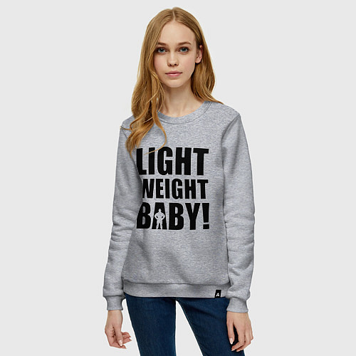 Женский свитшот Light weight baby / Меланж – фото 3