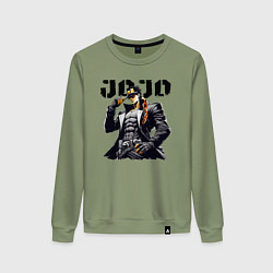 Женский свитшот Jotaro Kujo - jojo ai art