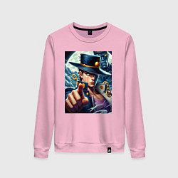 Женский свитшот Jojo and his new stand ai art fantasy