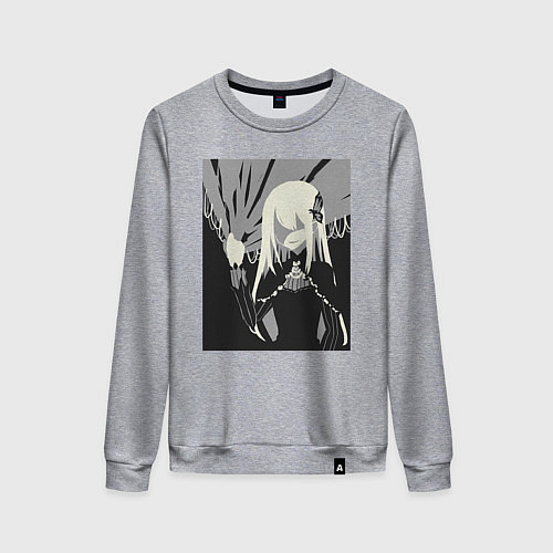 Женский свитшот ReZero Ехидна / Меланж – фото 1
