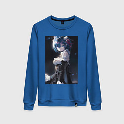 Женский свитшот Жизнь с нуля в альтернативном мире Рем