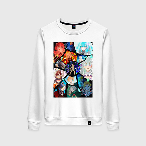 Женский свитшот Re:Zero Субару Нацуки / Белый – фото 1