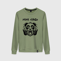 Женский свитшот Papa Roach - rock panda