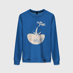 Женский свитшот Космический всплеск