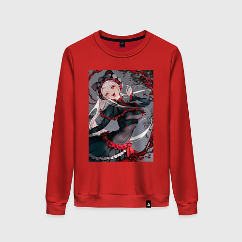 Женский свитшот Повелитель Шаллтир Бладфоллен / Красный – фото 1