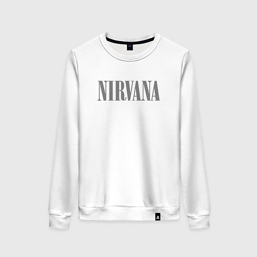 Женский свитшот Курт кобейн в очках / Белый – фото 1