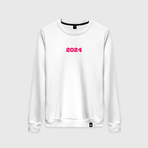 Женский свитшот 2024 года выпускник / Белый – фото 1