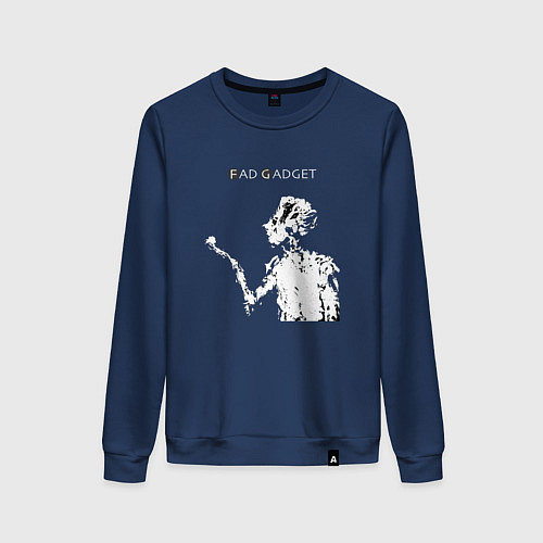 Женский свитшот Fad Gadget - Tovey live / Тёмно-синий – фото 1