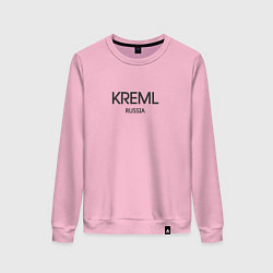 Свитшот хлопковый женский Kreml, цвет: светло-розовый