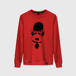 Женский свитшот Чаплин лого