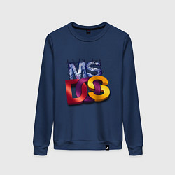 Женский свитшот Ms DOS