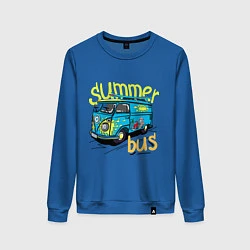 Женский свитшот Summer bus