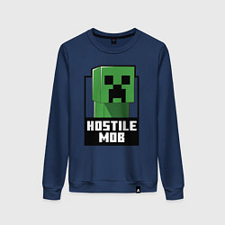 Женский свитшот Minecraft hostile mob