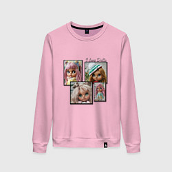 Женский свитшот Люблю кукол
