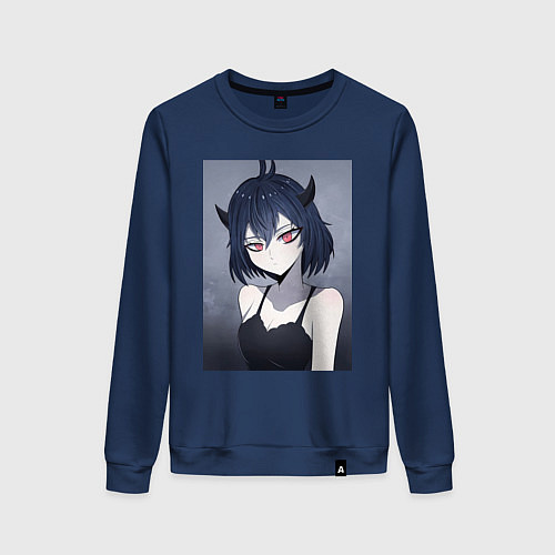 Женский свитшот Чёрный клевер Секре Сваллотейл Неро / Тёмно-синий – фото 1