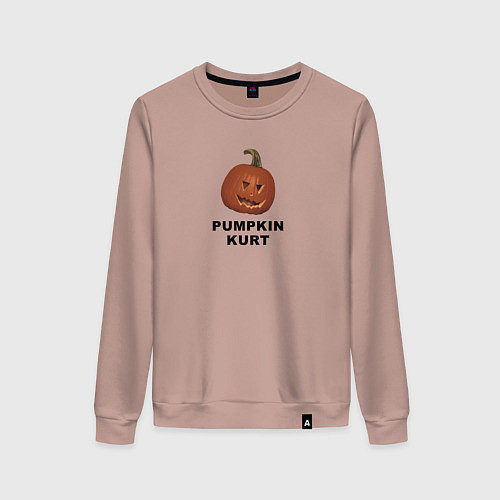 Женский свитшот Pumpkin Kurt - the office / Пыльно-розовый – фото 1