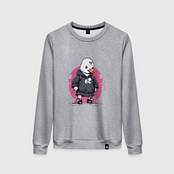 Женский свитшот Утенок в кроссовках