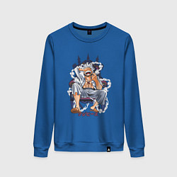 Женский свитшот One piece дым smoke