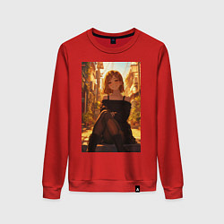 Женский свитшот Магическая битва Нобара Кугисаки арт