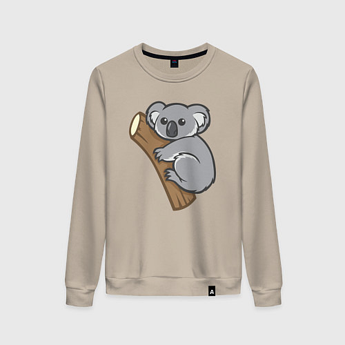 Женский свитшот Koala / Миндальный – фото 1