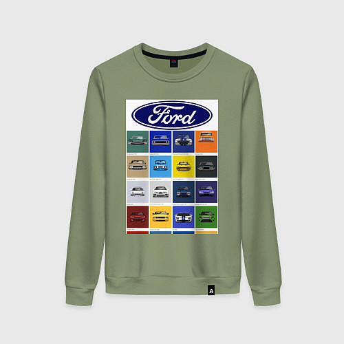 Женский свитшот Ford модели / Авокадо – фото 1