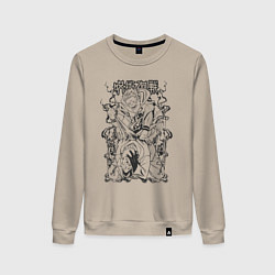 Женский свитшот Магическая битва Сукуна Денджи расширение простран